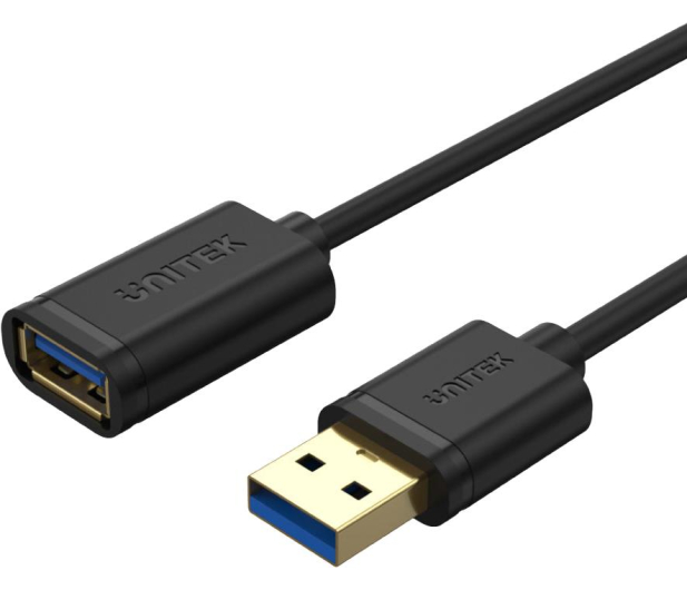 UNITEK Przedłużacz USB 3.0 - USB 1,5m Y-C458GBK - 481243 - zdjęcie 2